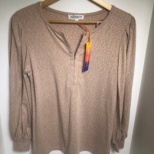 Wonderland by Orange tan sweater